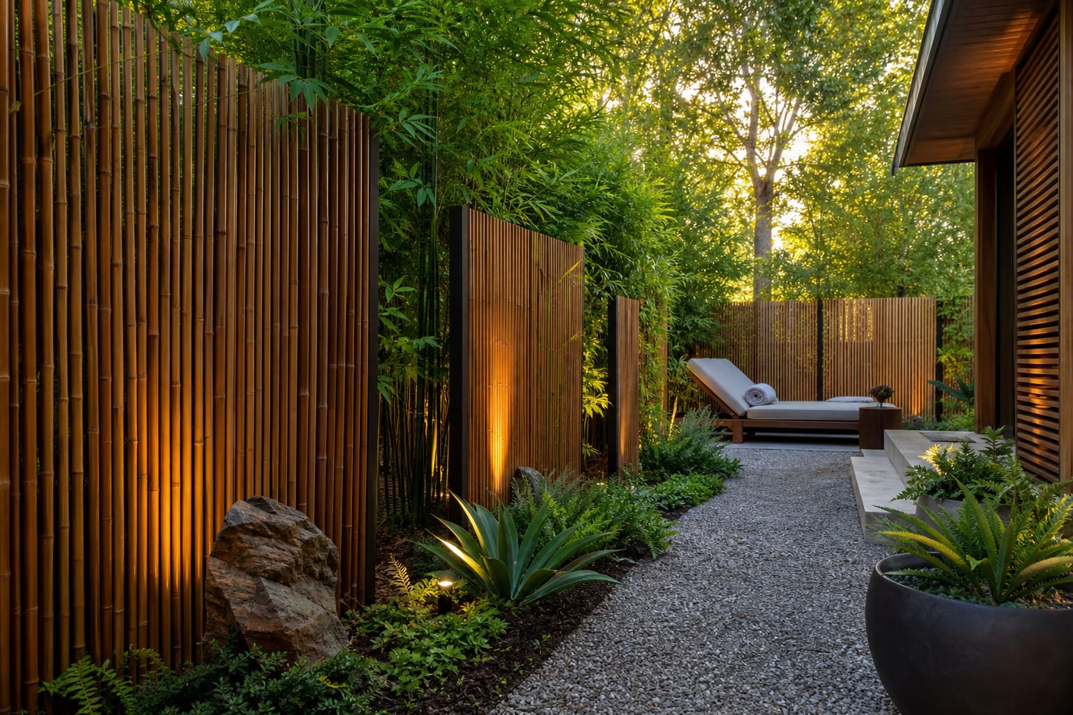 Privacy Option Design Bamboo Privacy Screen Ideas | Re-Design