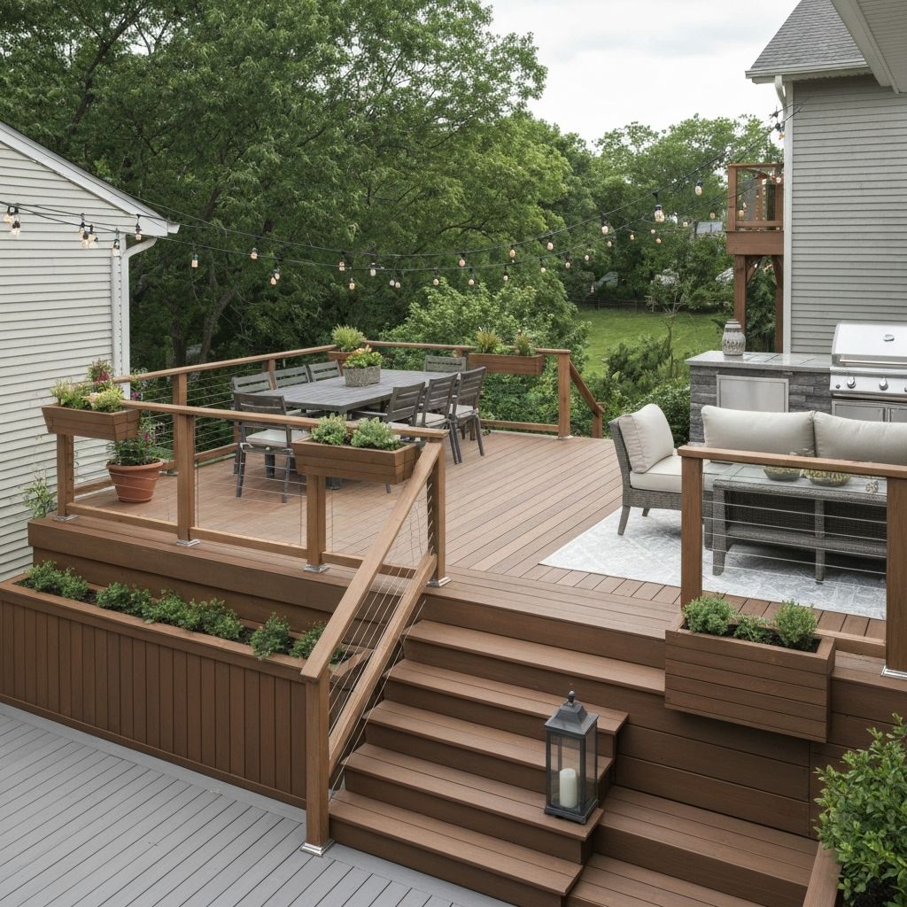 A designed deck