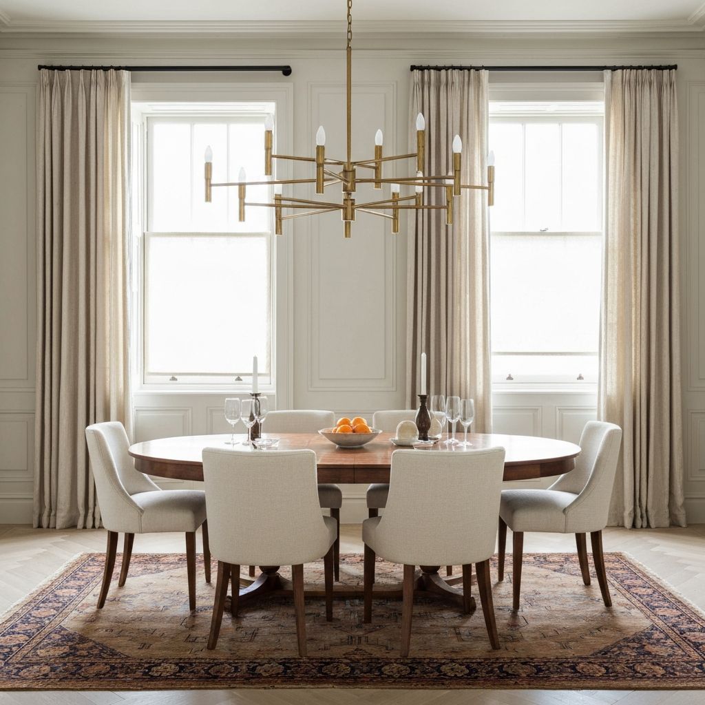 An elegant dining room