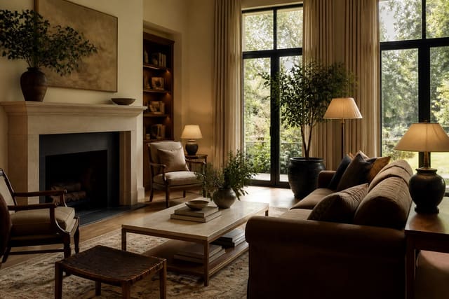 How Designers Finish Rooms So They Feel Complete, shown as warm editorial Re-Design photography with believable residential scale, natural light, clear material detail, no overlaid text, no watermark