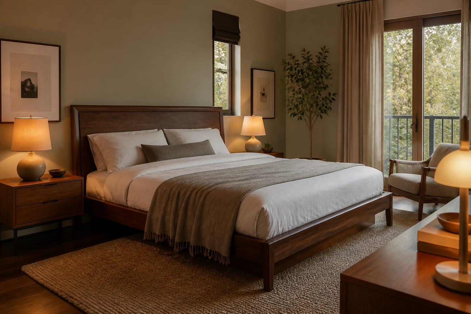 How to Choose a Bed Frame That Fits Your Room and Routine, shown as warm editorial Re-Design photography with believable residential scale, natural light, clear material detail, no overlaid text, no watermark