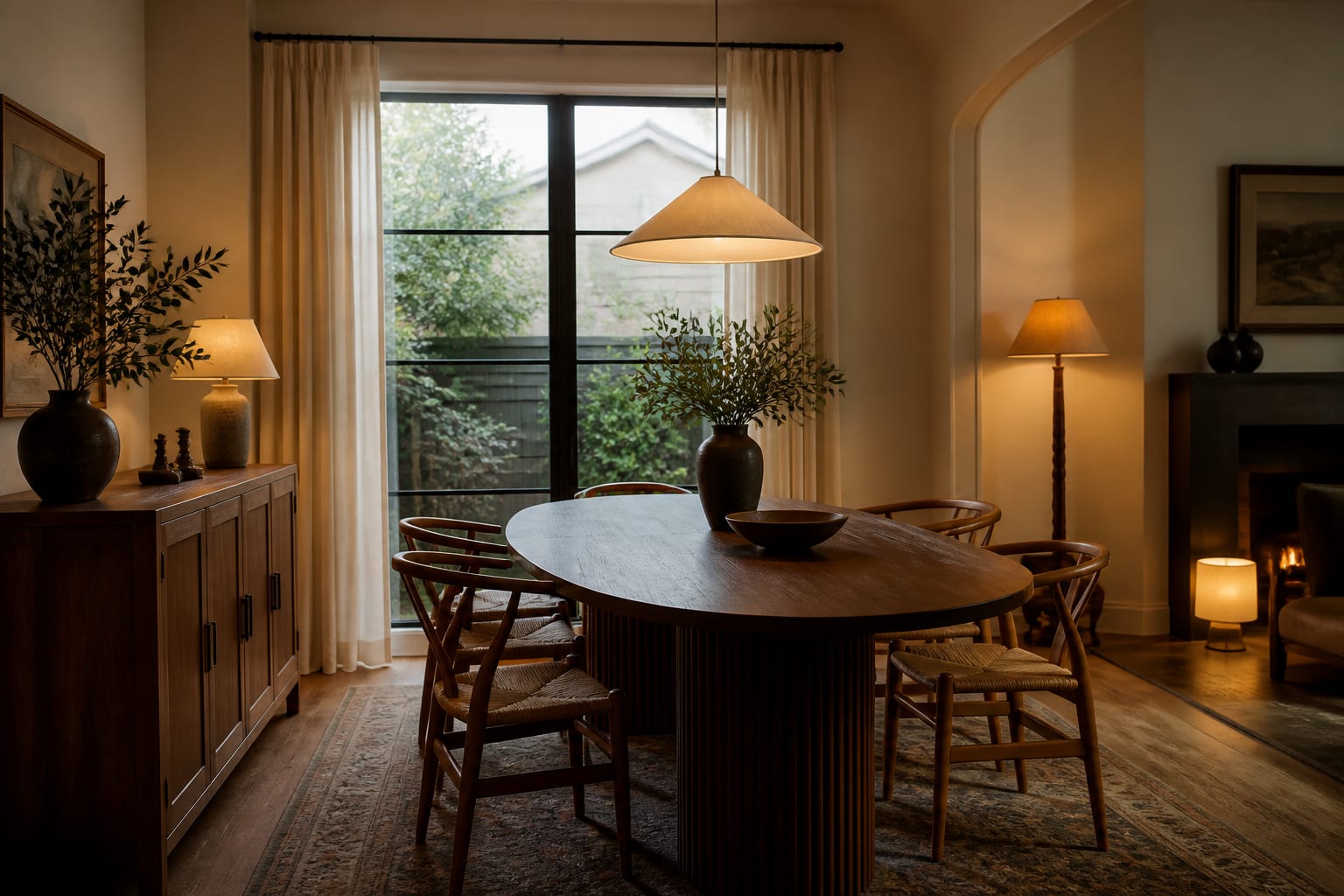How to Choose a Dining Table That Actually Fits Your Room, shown as warm editorial Re-Design photography with believable residential scale, natural light, clear material detail, no overlaid text, no watermark
