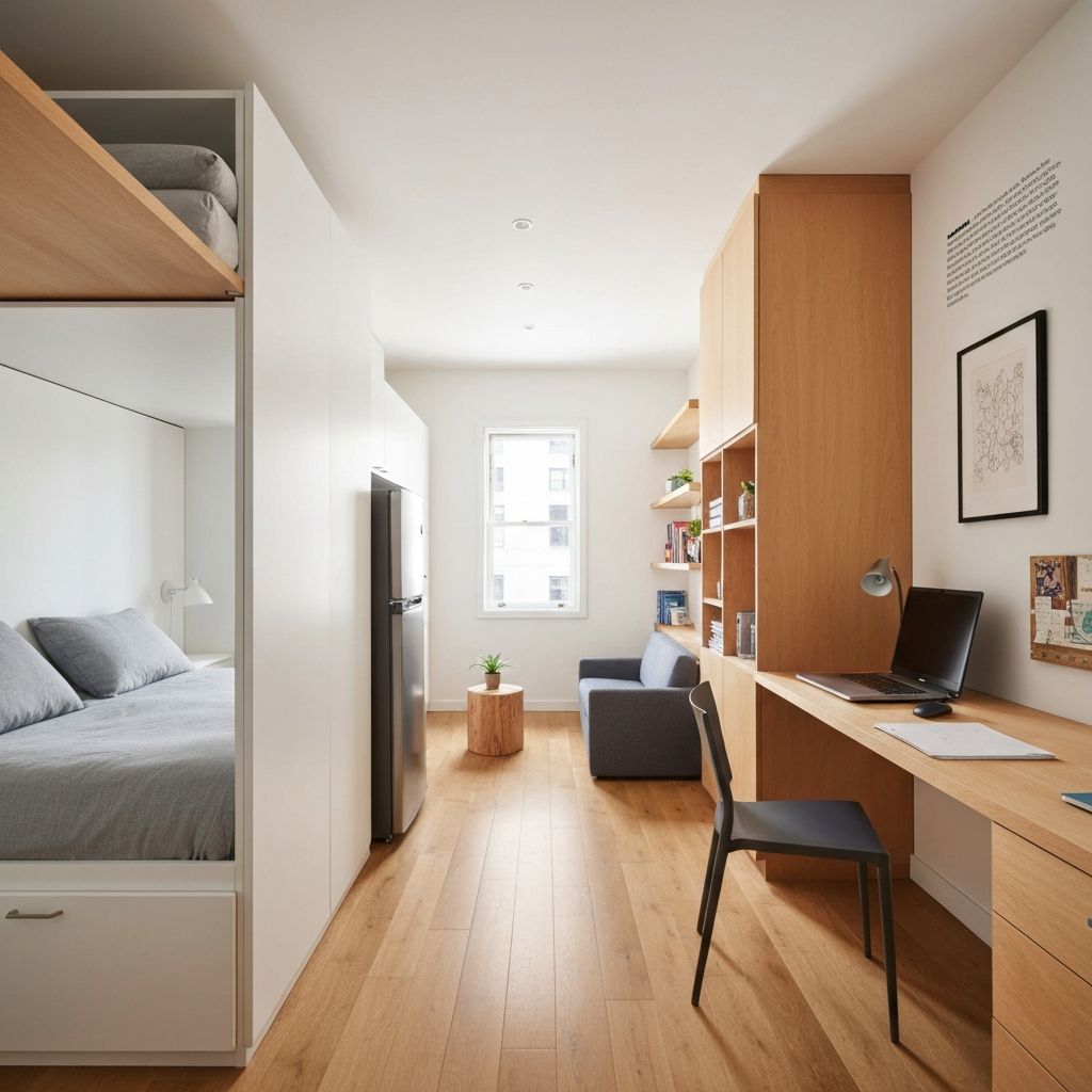 A micro apartment