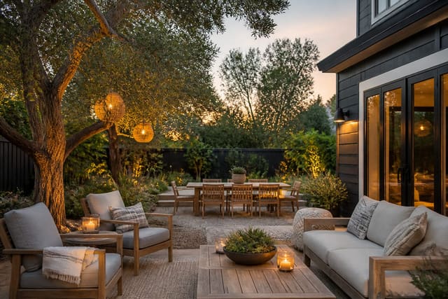 Summer Outdoor Living Ideas: Al Fresco Design for Hot Months, shown as warm editorial outdoor Re-Design photography with believable residential scale