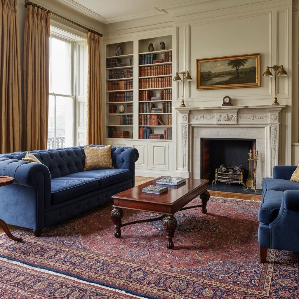 A traditional living room