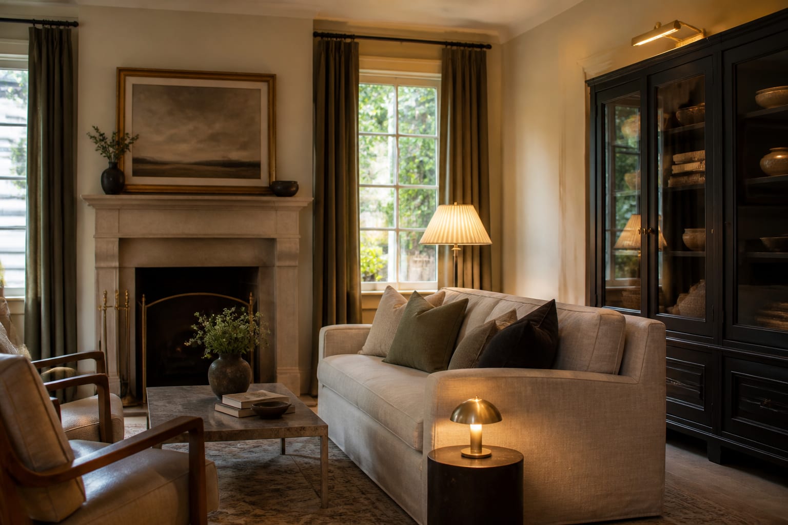 Unlacquered Brass: The Living Finish That Gets Better With Age, shown as warm editorial Re-Design photography with believable residential scale, no overlaid text, no watermark