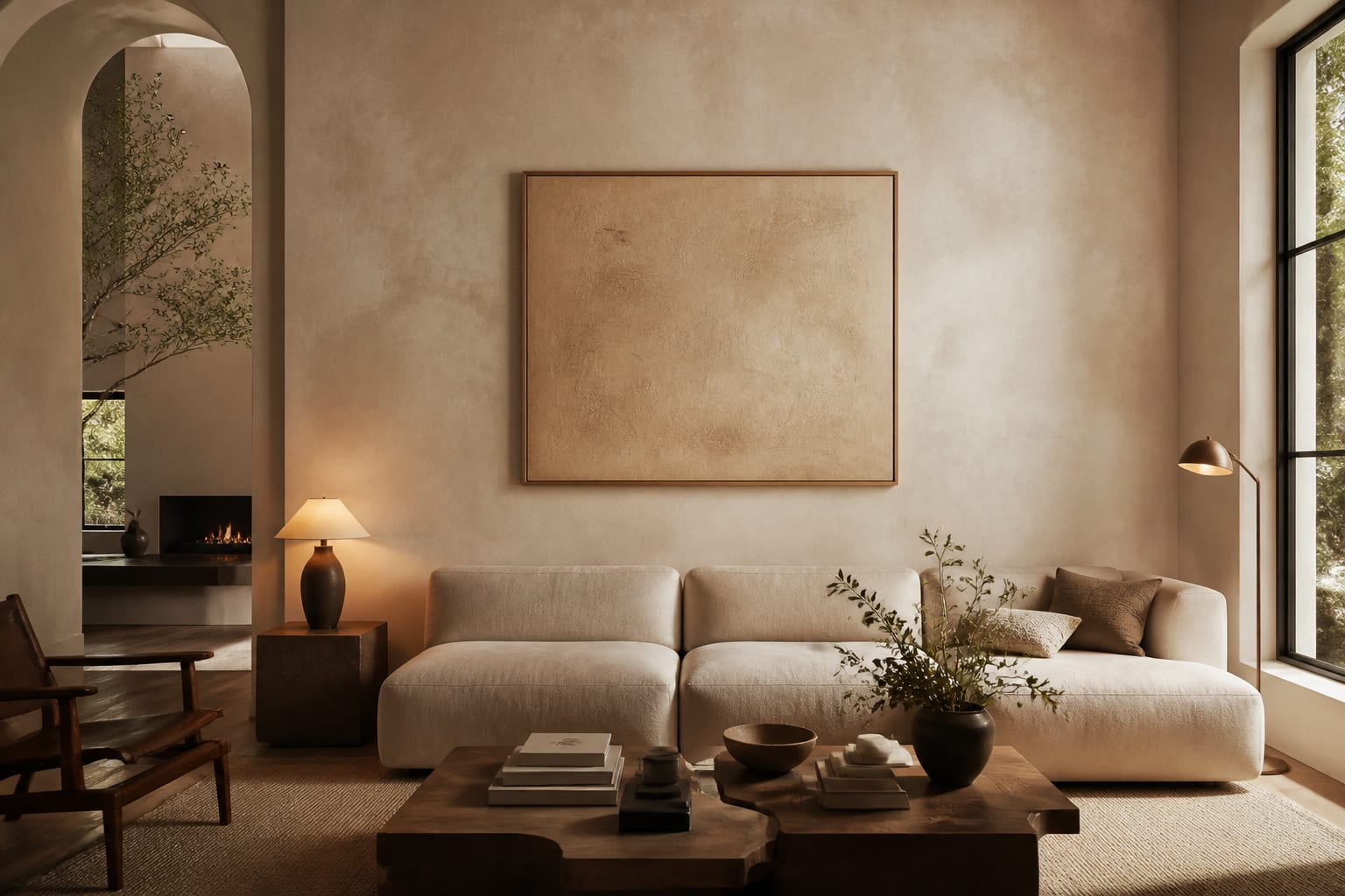 Venetian Plaster Guide: The Luxury Wall Finish Worth Knowing, shown as warm editorial Re-Design photography with believable residential scale, no overlaid text, no watermark